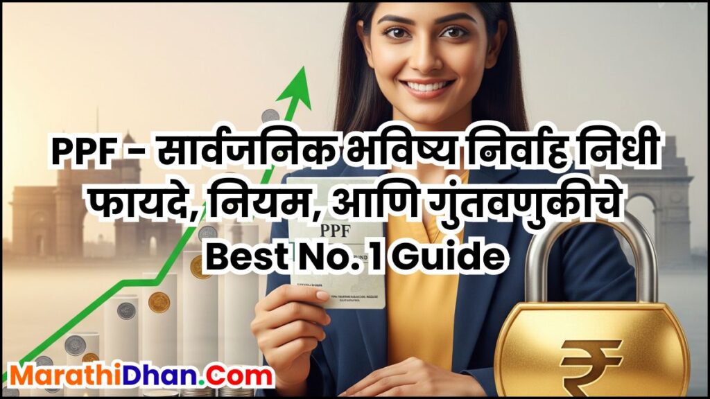 PPF - सार्वजनिक भविष्य निर्वाह निधी फायदे, नियम, आणि गुंतवणुकीचे Best No. 1 Guide