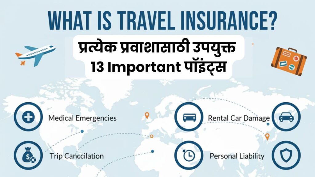 What is Travel Insurance? प्रत्येक प्रवाशासाठी उपयुक्त 13 Important पॉइंट्स
