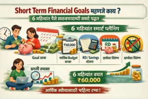 Short Term Financial Goals म्हणजे काय 6 महिन्यांत पैसे साठवण्याची स्मार्ट पद्धत