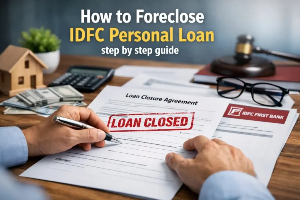 How to Foreclose IDFC Personal Loan step by step guide