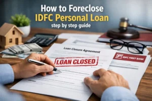How to Foreclose IDFC Personal Loan step by step guide