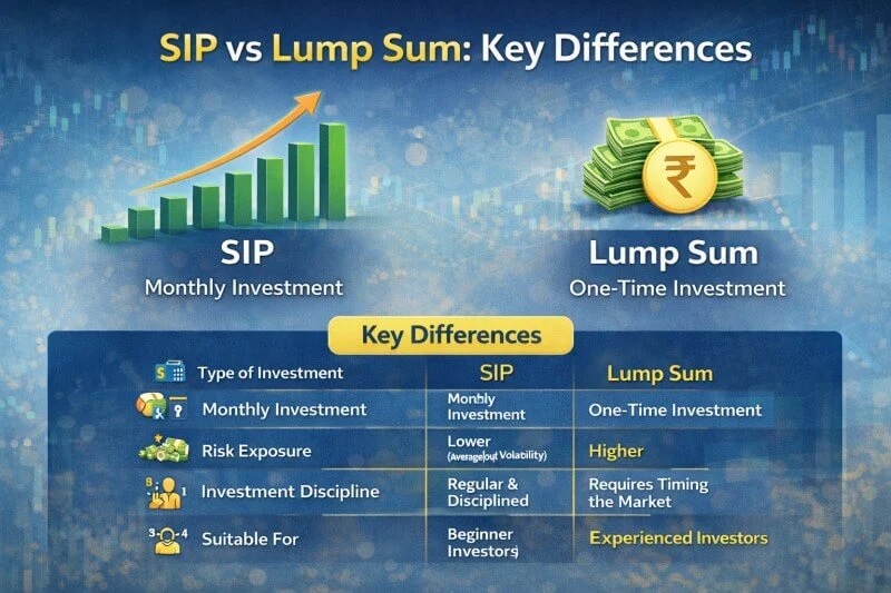 SIP आणि Lump Sum मधील फरक