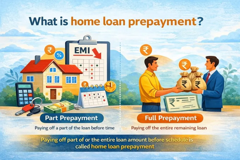 home loan prepayment meaning in Marathi