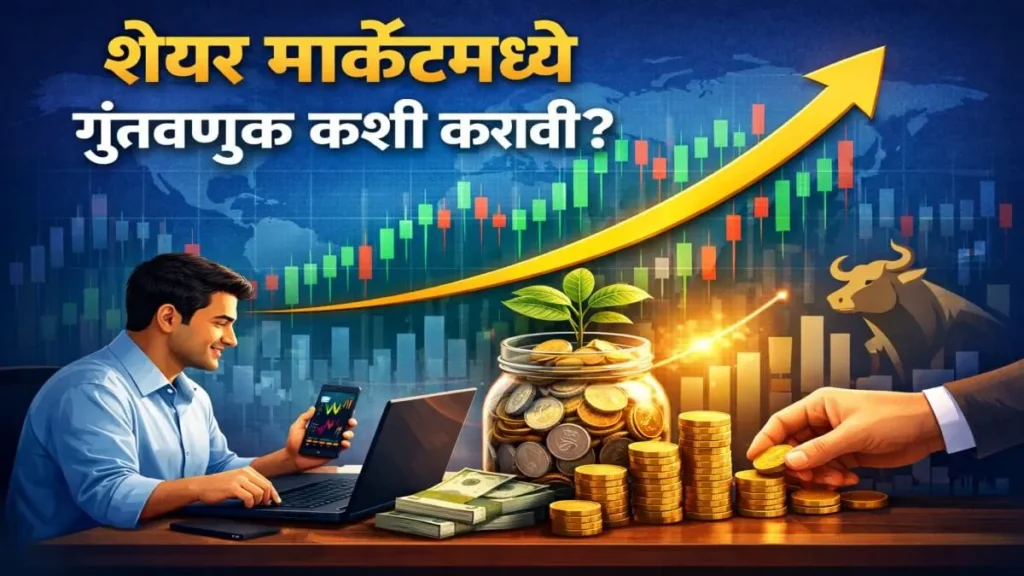 शेअर मार्केटमध्ये गुंतवणूक कशी करावी
