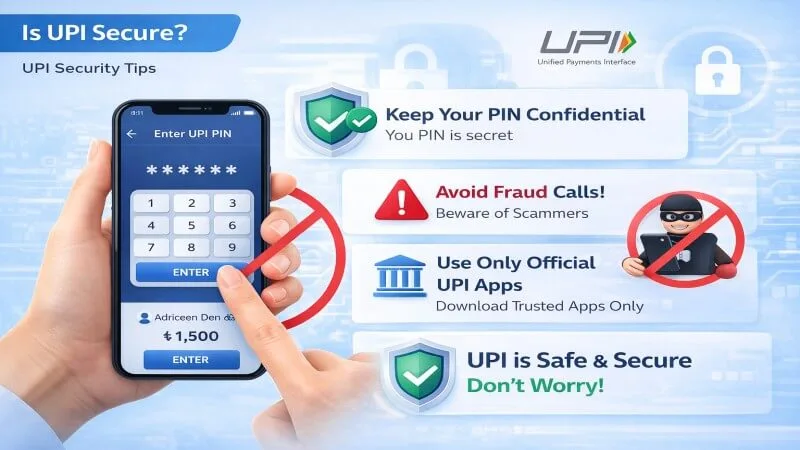 UPI security tips safe online payment PIN protection