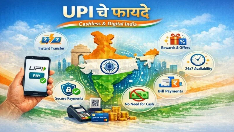 benefits of UPI digital payment cashless India
