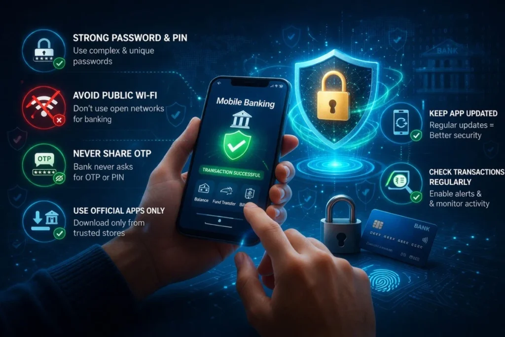 mobile banking security tips safe online banking