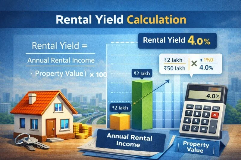 rental yield calculation in real estate investment