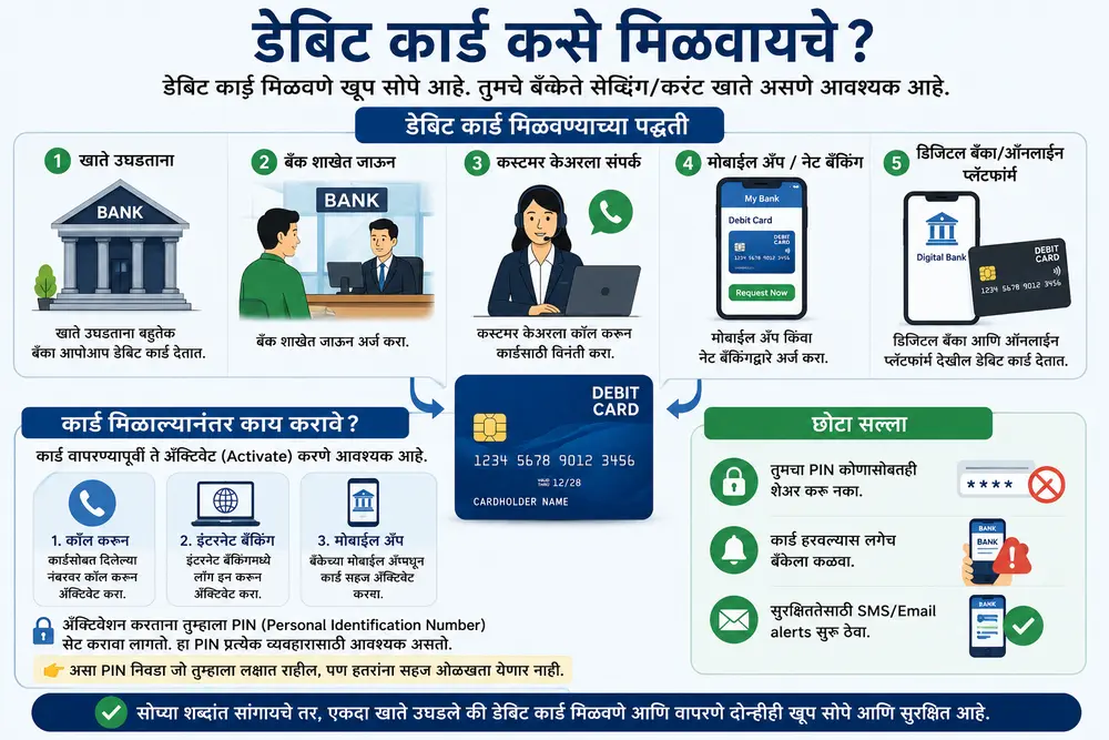 How to Get a Debit Card and Activate It