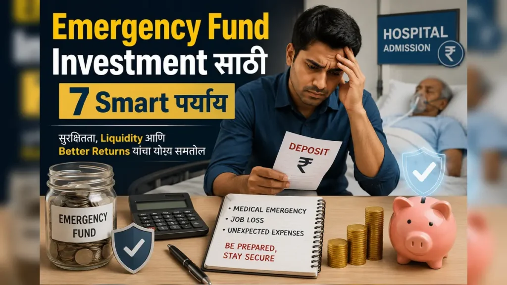 Emergency Fund Investment साठी 7 Smart पर्याय