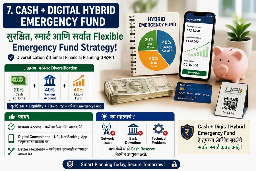 Cash + Digital Hybrid Emergency Fund Investment