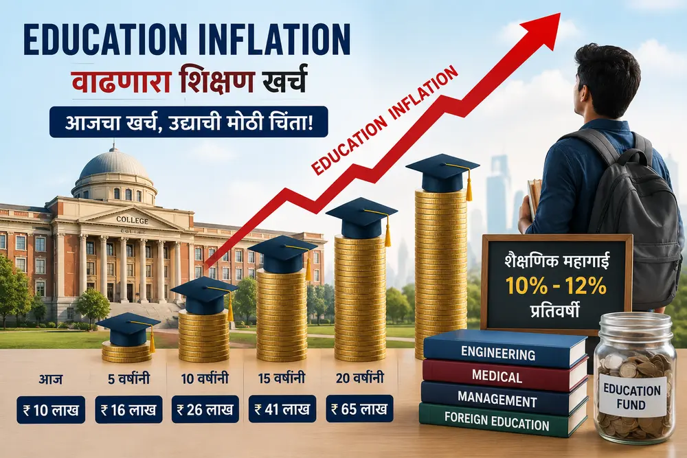 Education Inflation आणि वाढणारा शिक्षण खर्च