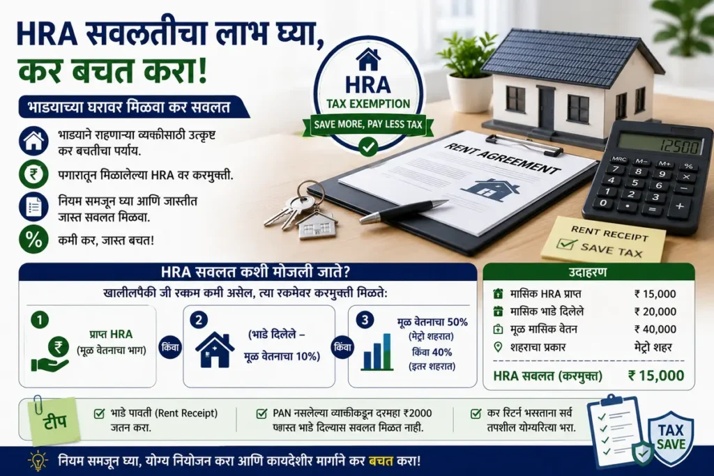 HRA Tax Exemption for Salaried Employees