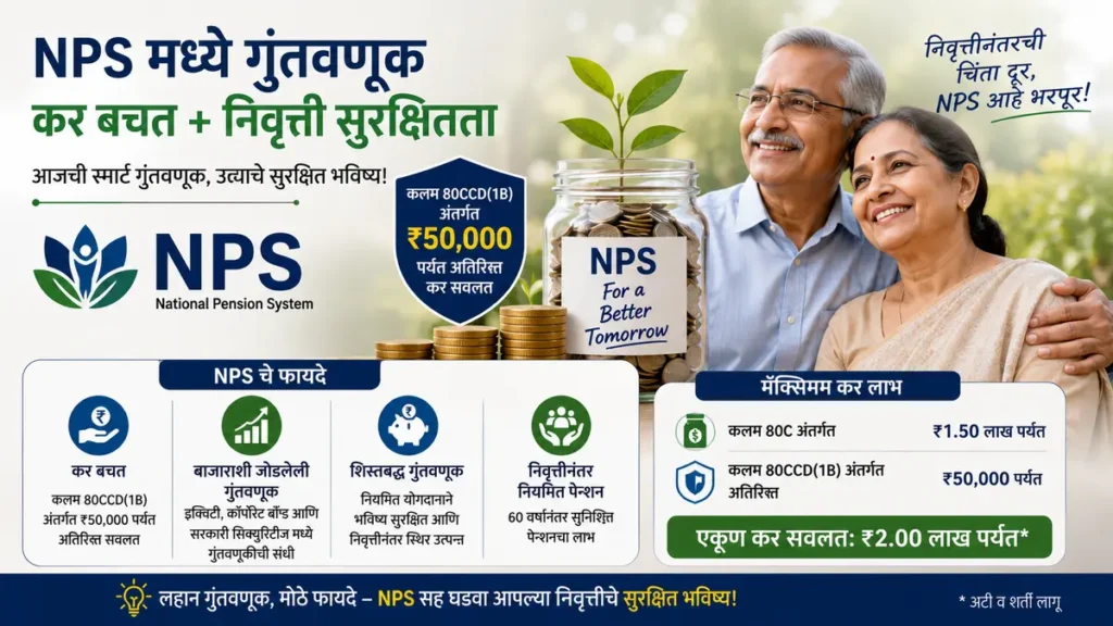 NPS द्वारे कर बचत आणि निवृत्ती नियोजन