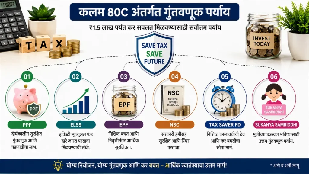 Section 80C Tax Saving Investment Options