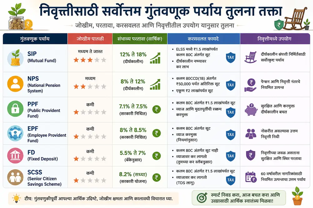 Retirement Investment Options