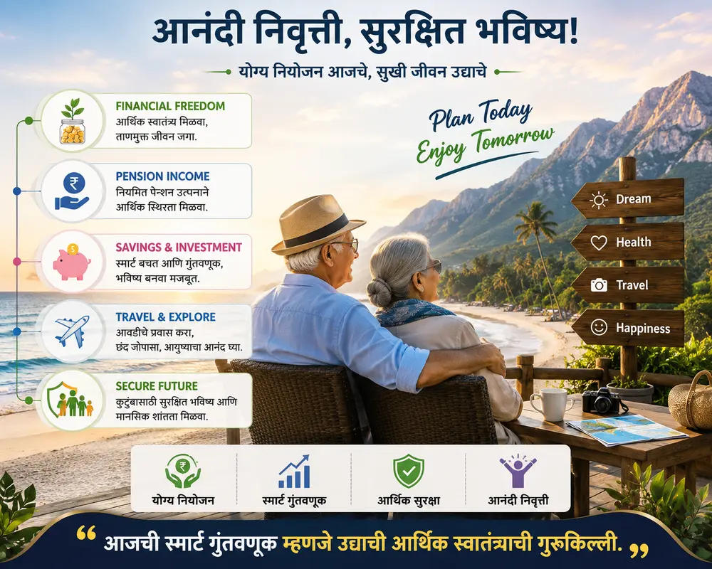 आजची स्मार्ट गुंतवणूक म्हणजे उद्याची आर्थिक स्वातंत्र्याची गुरुकिल्ली